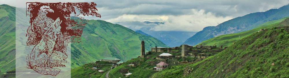 Obr: kavkazské strážní a obytné věže